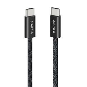 Anker Type C to Type C Braided Cable 240W 1.8m Black