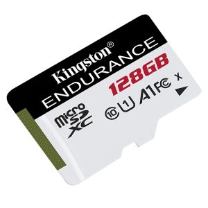 Kingston 128GB microSDXC Endurance 95R/45W C10 A1 UHS-I Card Only