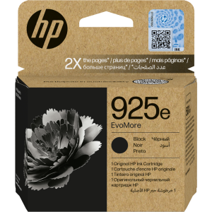 HP 925e EvoMore Black Original Ink Cartridge