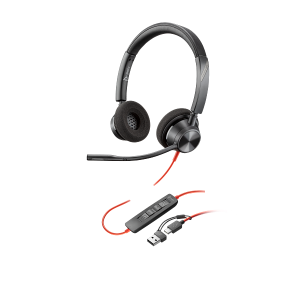 Poly BW 3320 Stereo USB-C HS +USB-C/A