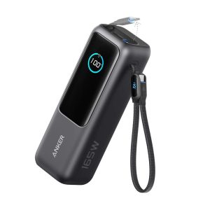 Anker 25000MAh 165W Type C Cable Powerbank Black