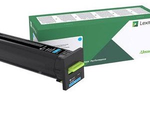 Lexmark CS/CX 827 Cyan Return Program Toner Cartridge