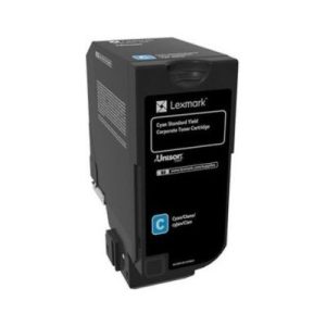 LEXMARK 74C5SCE CYAN CARTRIDGE