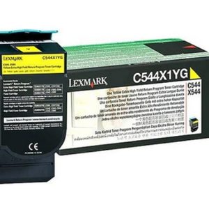 Lexmark C544X1Yg Yellow Cartridge