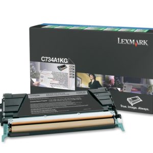 Lexmark C734A1Kg Black Cartridge