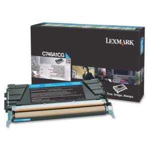 Lexmark C746A1Cg Cyan Cartridge